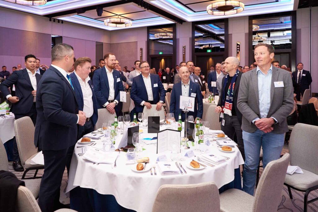corporate networking event professional guests